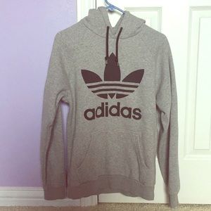 Gray Adidas hoodie